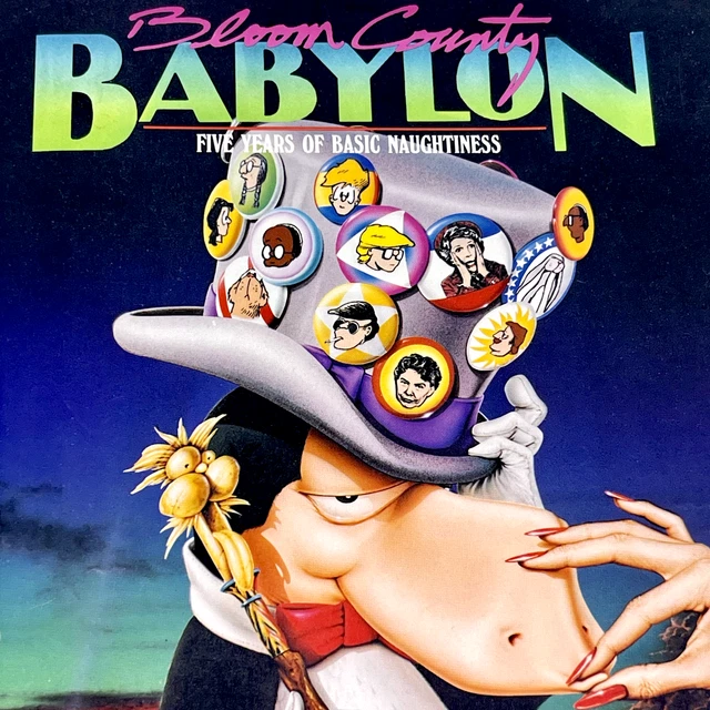 Vintage Bloom County Babylon Five Years of Basic Naughtiness 1986