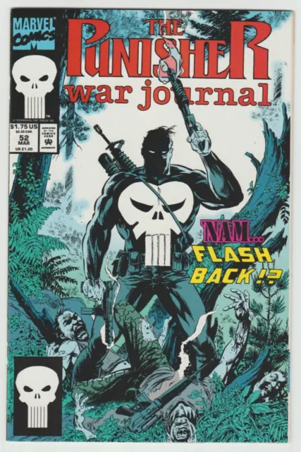 The Punisher War Journal #52 March 1993 Marvel Comics Nam Flash Back