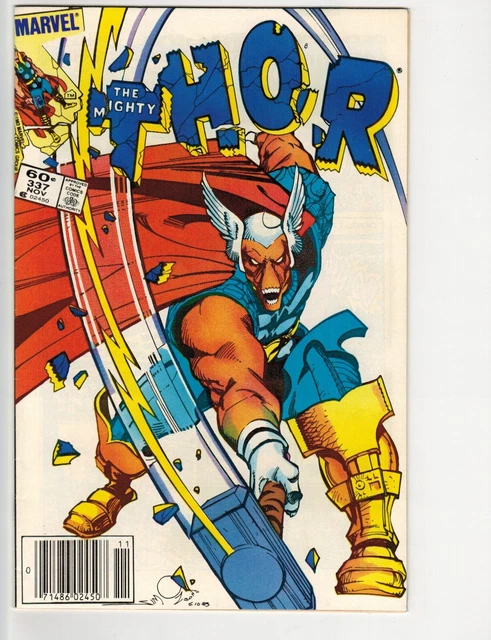 Mighty Thor #337 1st Appearance of Beta Ray Bill | Newsstand Marvel