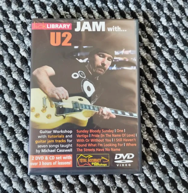Lick Library Jam with U2 Guitar DVD
