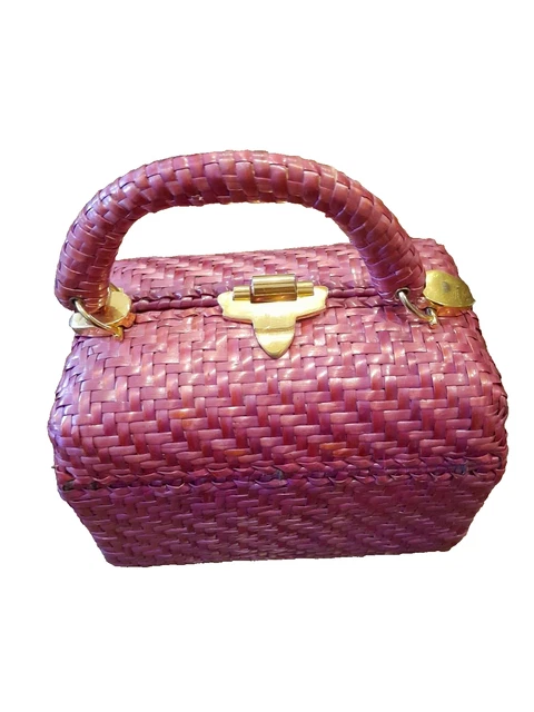 Borse midollino vintage discount
