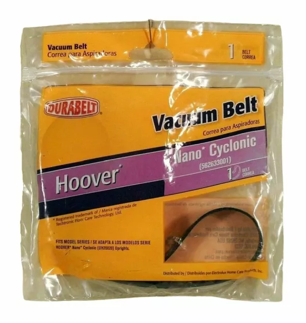 DURABELT 67901 REPLACEMENT VACUUM BELT for HOOVER NANO CYCLONIC UH20020 UPRIGHTS