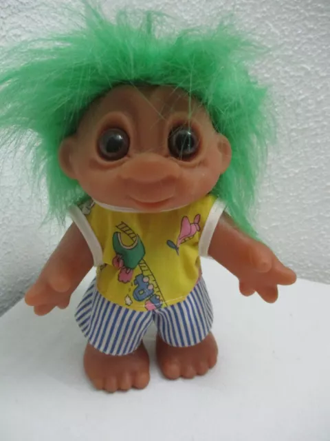 TROLL GNOM  KOBOLD FIGUR PUPPE 1980 Thomas  DAM Dänemark W458