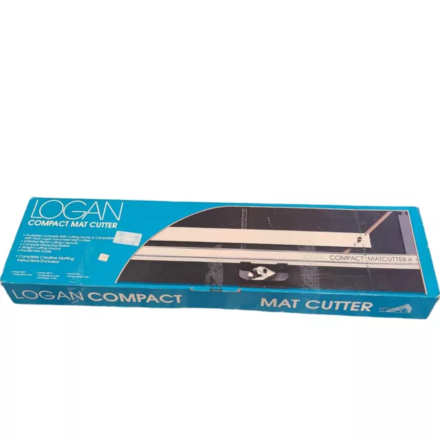 Logan Compact 32" Mat Cutter Model 301 In Original Box USA Extra Blade