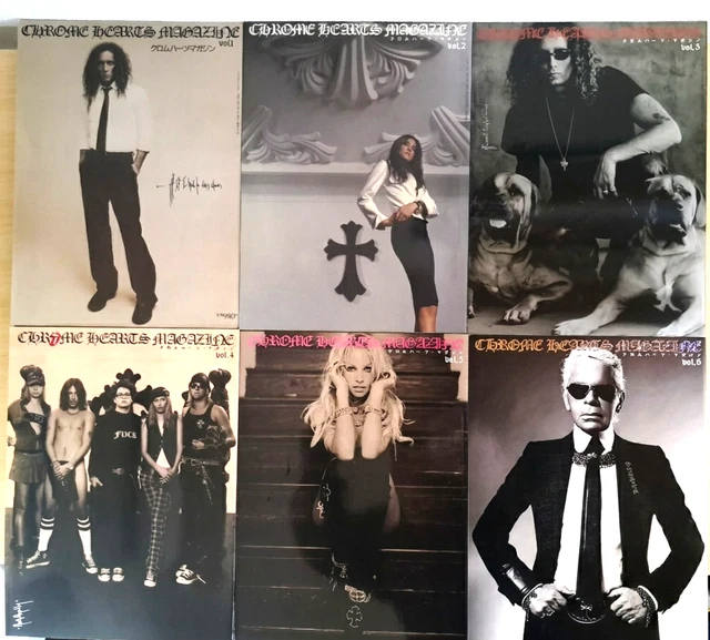 CHROME HEARTS MAGAZINE Complete Box Series 1 and 2 set CD