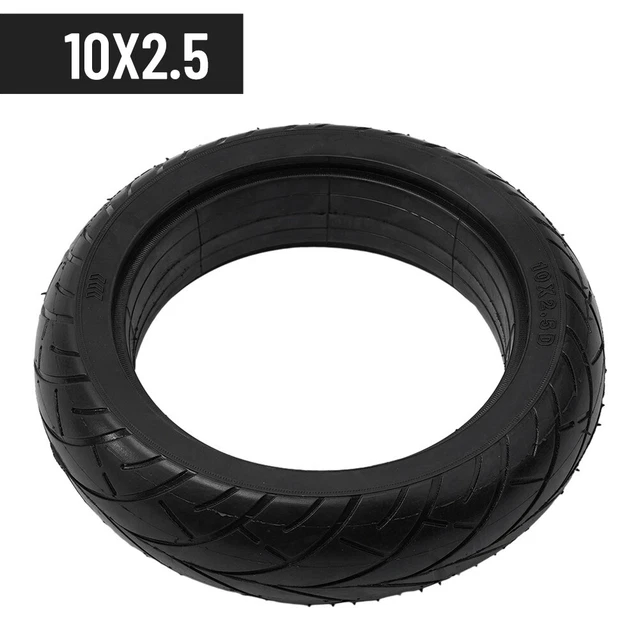 Solid Tire Tyre 240x240x60mm Black E-Bike Portable Practical Universal