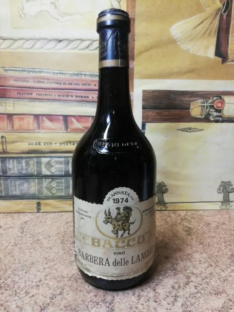 Vino 1974 Barbera delle Langhe Bacco 72cl 12.5%