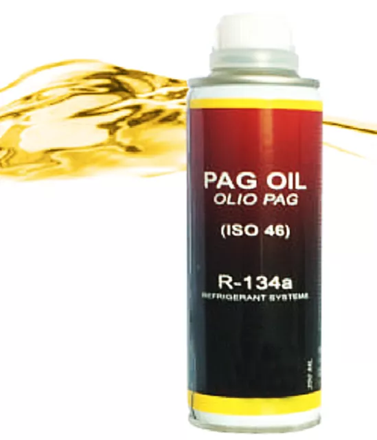 Klima Kompressor Öl PAG 46 250ml Compressor Oil PAG (ISO 46) Klimaanlagenöl