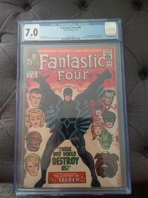 Silver Age Fantastic Four #46 CGC 7.0 Key Issue