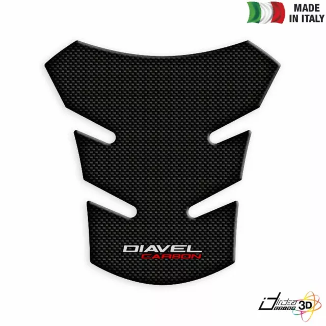 Protection Du Réservoir Adhésif Résine Carbone For Ducati 1200 Diavel 2010-2014