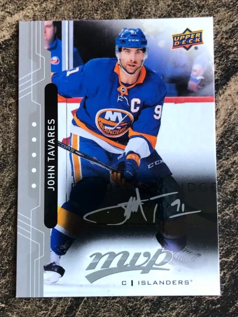 2018-19 Upper Deck MVP “Silver Script” - John Tavares #1