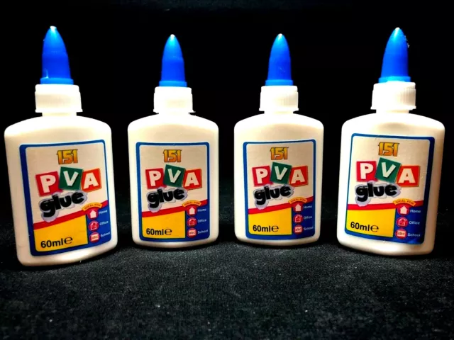 PVA Glue 500ML Washable Kids Safe Ideal For School Craft Home Office NON  Toxic