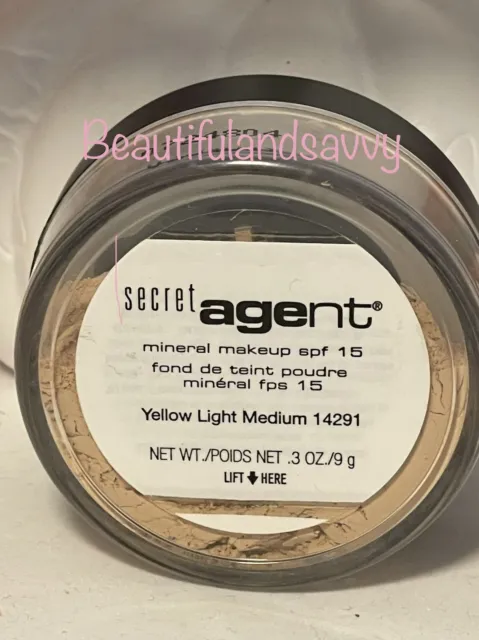 BeautiControl Secret Agent Mineral Makeup Spf 15 ~ Yellow Light Medium