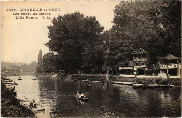 CPA Joinville Les Bords de la Marne et l'Ile Fanac (1347916)