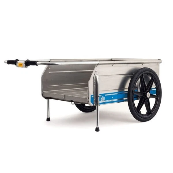 Carrello Tipke Foldit 2100 – Carrello Pieghevole Blu Pneumatici In Gomma Solida