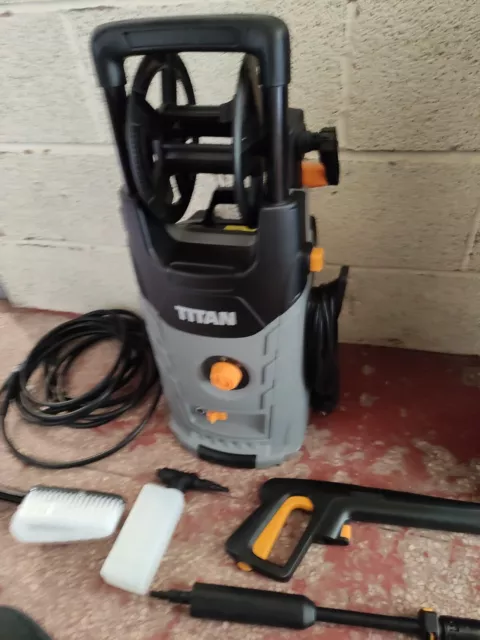 TITAN ELECTRIC PRESSURE Washer TTB2200PRW 150 Bar Garden Car Jet