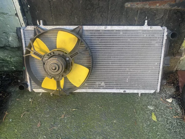 Mgf Mg Tf Radiator With Fan Aluminium