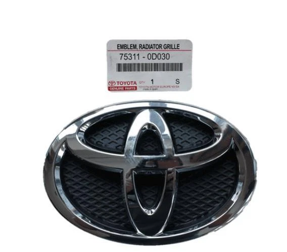 Genuine OEM Toyota Front Radiator Grill Emblem – 75311-12A10 For 2012-2018 Yaris-749070