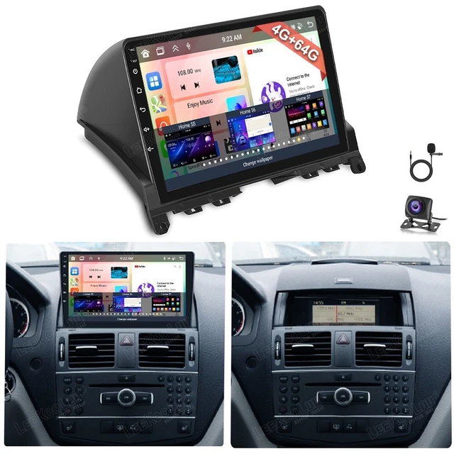 Autoradio Android 13 Per Mercedes ML/GL 2005-2011 - 9 Pollici, 4GB RAM, CarPlay, Android Auto, Telecamera Posteriore - Foto 10