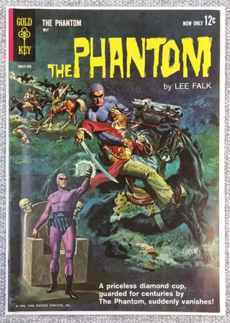 The Phantom #3 (1963) Gold Key Comics Lee Falk Diamond Cup