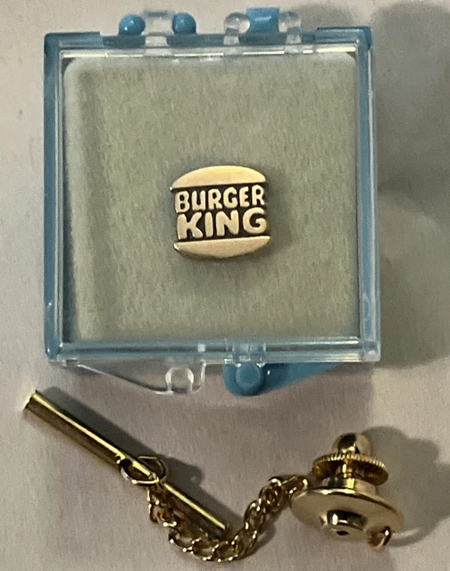 Burger King Employee Award Pin 1/10th 10k Gold