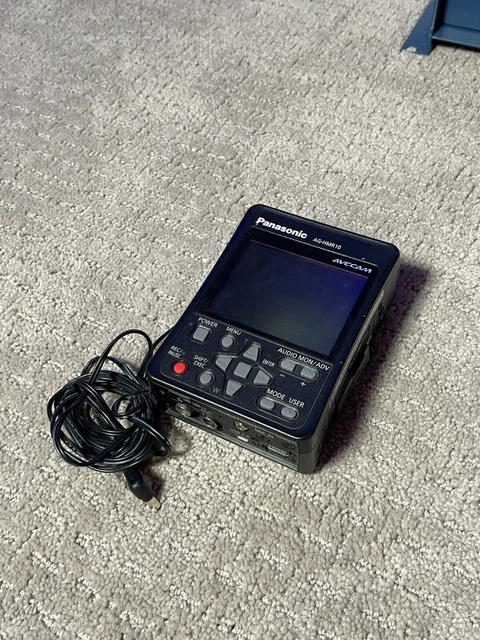 Panasonic AG-HMR10P AVCCAM SDI Audio Memory Card Portable Recorder Church Owned