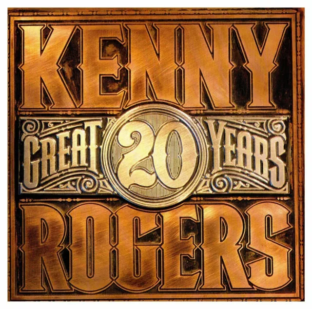 Kenny Rogers 20 Great Years (1990 Reprise Records) Audio CD