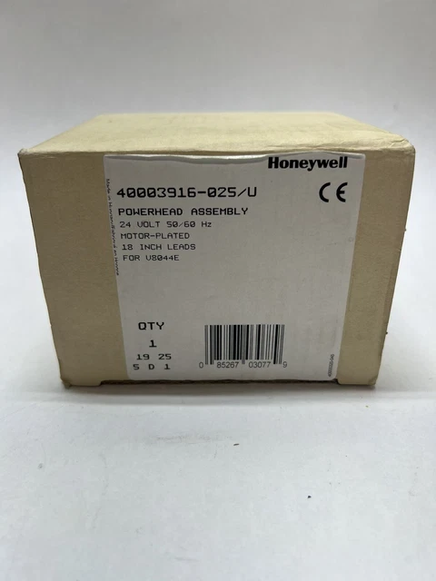 Honeywell 40003916-025/U Replacement Motor Powerhead Assembly 24 Volt
