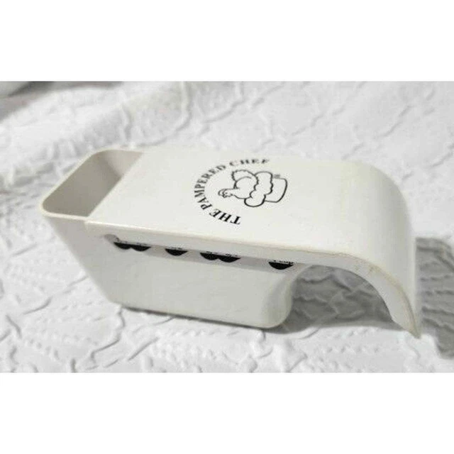 Pampered Chef Sliding Measuring 1 Cup Adjustable Hen Design Kitchen Cooking Vtg