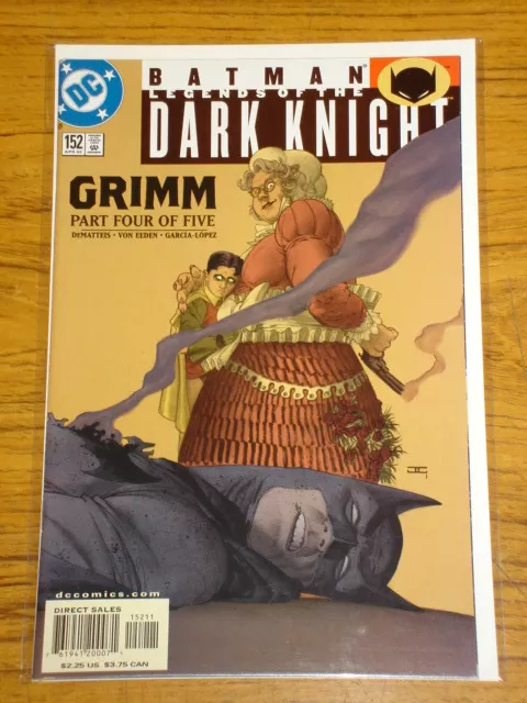 Batman Legends Of The Dark Knight #152 Vol1 Dc Comics April 2002