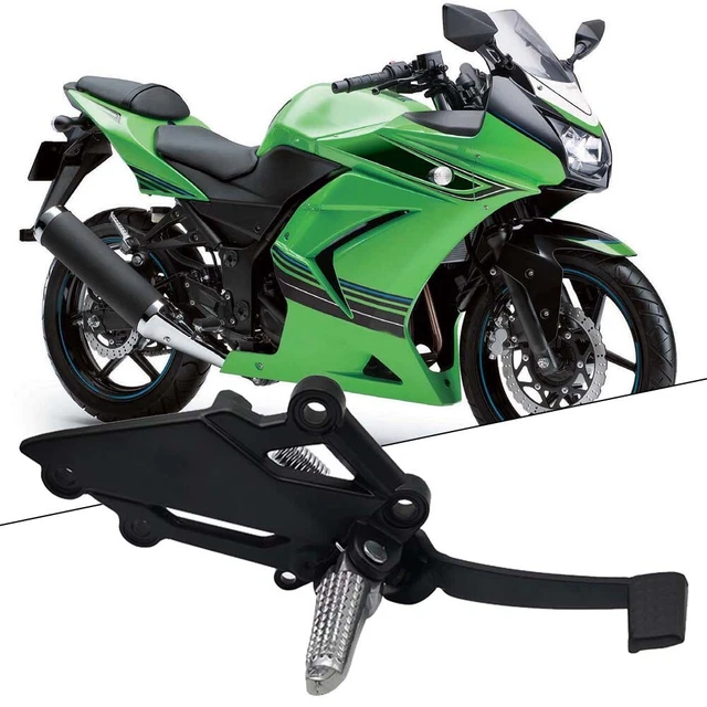 Supporto poggiapiedi gruppo pedale freno per Kawasaki Ex 250R Ninja250 R 300