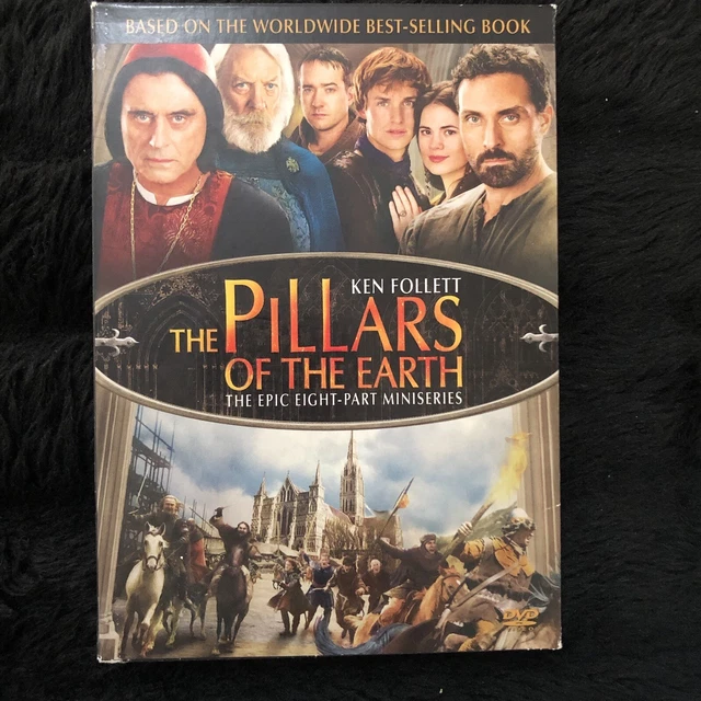 THE PILLARS OF The Earth (DVD TV 8 Part Mini Series) R4 Ken Follett Ian