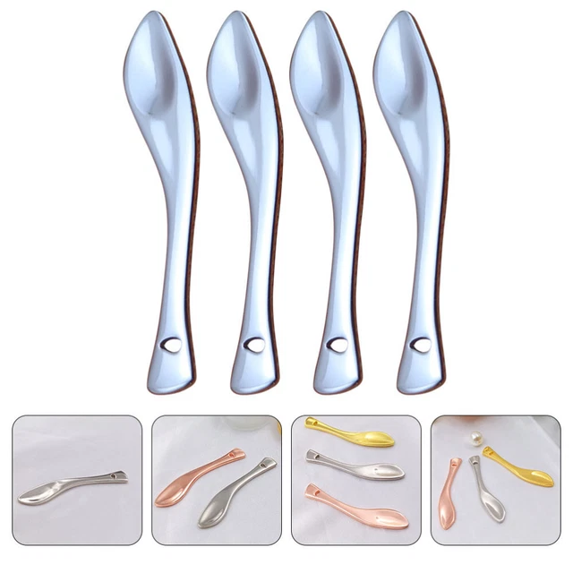 4 Pcs Metal Face Cream Scoop Eye Woman Cosmetic Spoon Spatulas