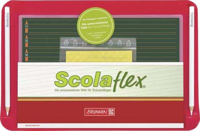 Scolaflex Tafel-Set A0 für Schulanfänger BRUNNEN 104020140,