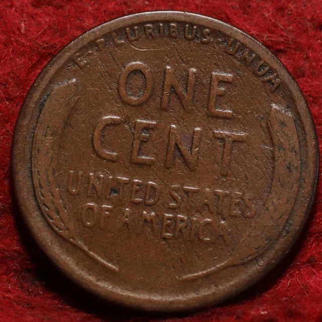 1914-D Denver Mint Copper Lincoln Wheat Cent 2