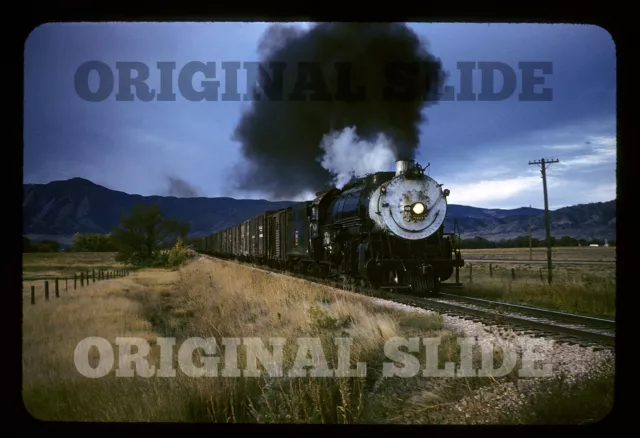 Orig 1958 Slide - Colorado & Southern C&S Burlington #809 Boulder CO Railroad