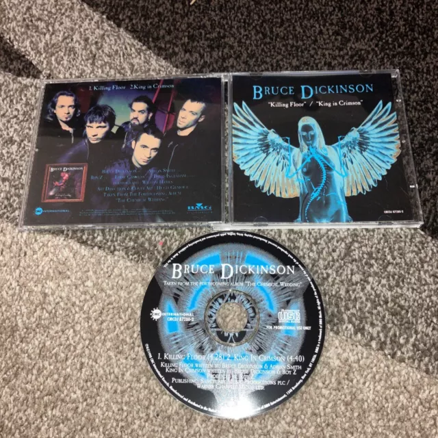 CD de promoción Bruce Dickinson Killing Floor/King In Crimson 1998 Iron Maiden