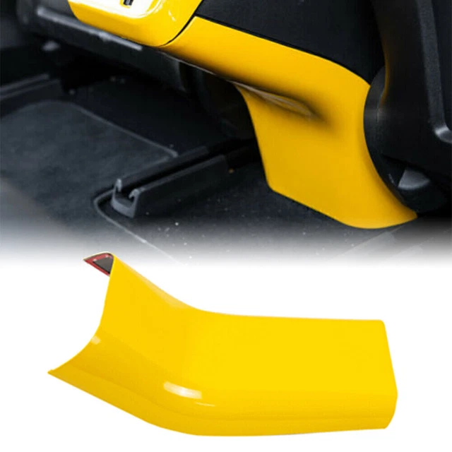 For Tesla Model 3 2017 2018 2019-2021 Rear Air Vent Outlet ABS Cover Trim Yellow