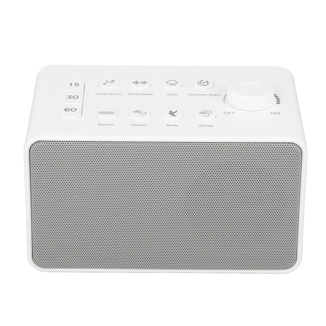 S16 Machine à Bruit Blanc USB Rechargeable Machine à Bruit Portable Avec 8 So FR