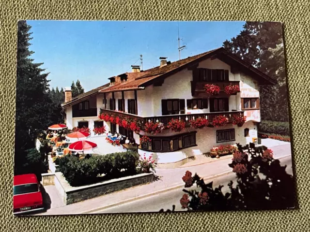 Postkarte Hotell Maximilian  Fischbachau Obb  alt und unbeschrieben / Nostaglie