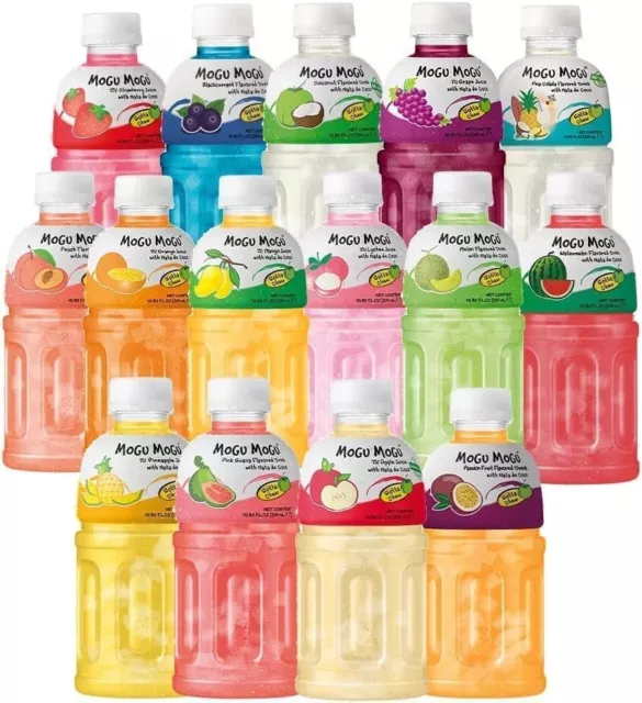 10 Mogu Mogu Fruity Drink 320ml Any Random ( Max 10 Flavours)