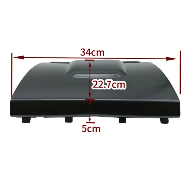 HEIBTENY Cache Œillet De Remorquage Pare-Chocs Arrière – Compatible Land Rover Range Rover Sport L320 2010-2013 LR015132