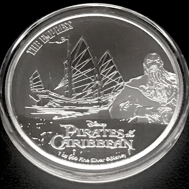 2021 Niue Disney Pirates of the Caribbean The Empress 1 oz Silver Coin