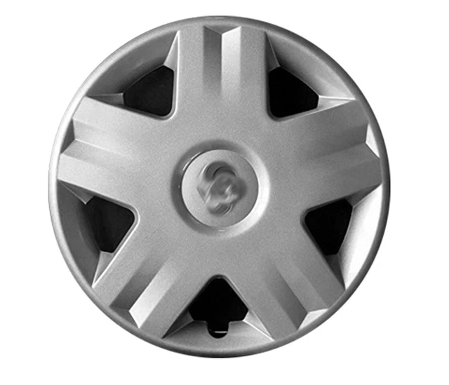 Volkswagen Lot De 4 Enjoliveurs Dynamiques Logo R – Noir Brillant/Chromé – 000071213F Origine VW