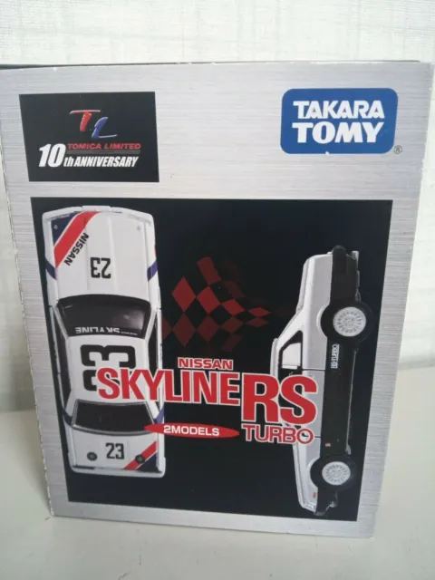 Tomica Limited 10 Anniversary  NISSAN SKYLINE 2000RS TURBO  DR30 2Models