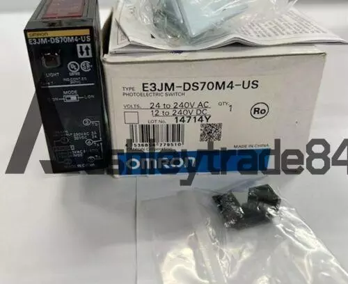 1PC New OMRON E3JM-DS70M4-US Photoelectric Sensor Switch