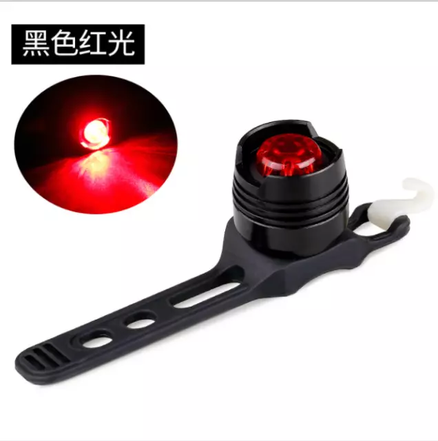 Led Bike Bicycle Cycling Front Rear Tail Helmet Safety Flash Light Warning Lamp