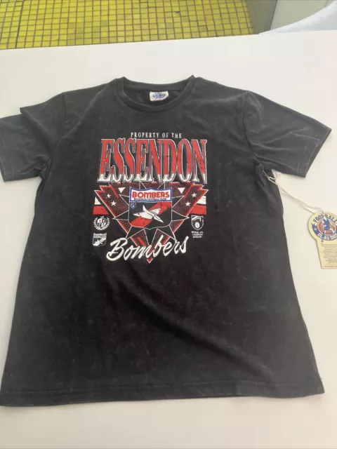 Football Classics Property Of Essendon T Shirt Size 14 Kids/ Men’s S