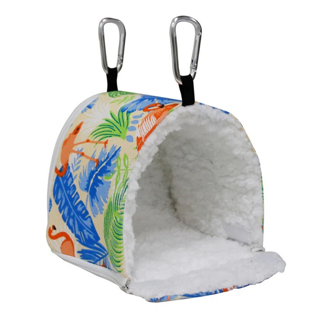 1Pc Winter Hängende Schlafsack Tragbare Warm Nest Kleintier Nest Hamster Bett