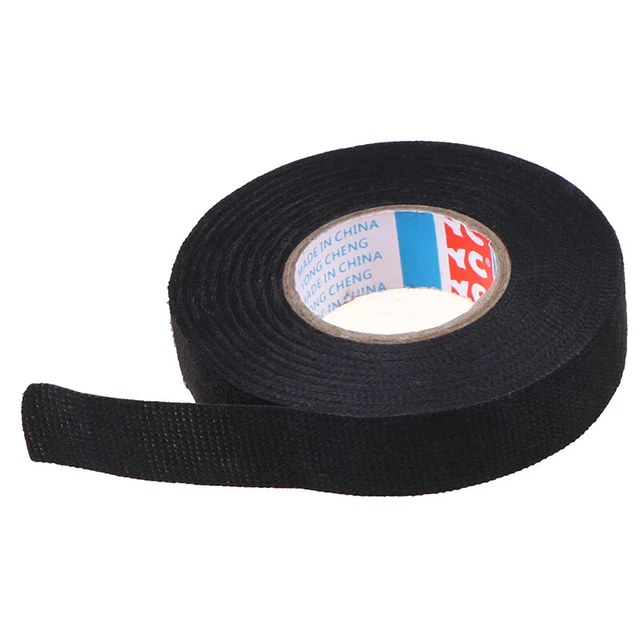 Cavo nastro in tessuto adesivo 19 mm x 15 m telai cablaggio per auto * H7
